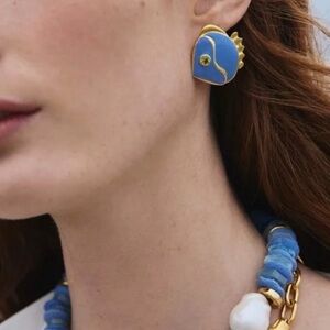 Fish Earrings Trendy Jewelry